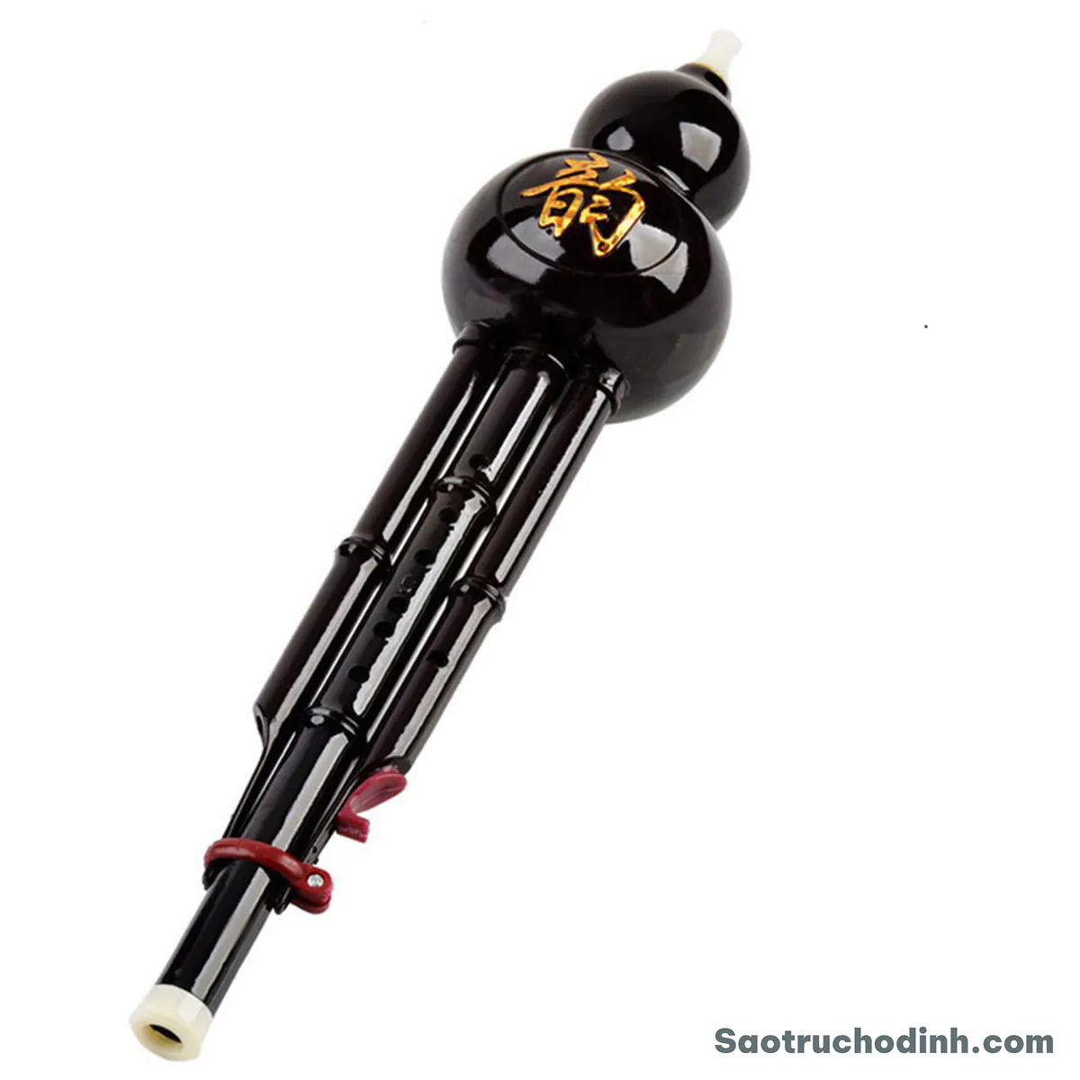 Sáo Bầu Đen SBD-01 6 Sáo Bầu Đen SBD-01 Sáo Trúc Họ Đinh