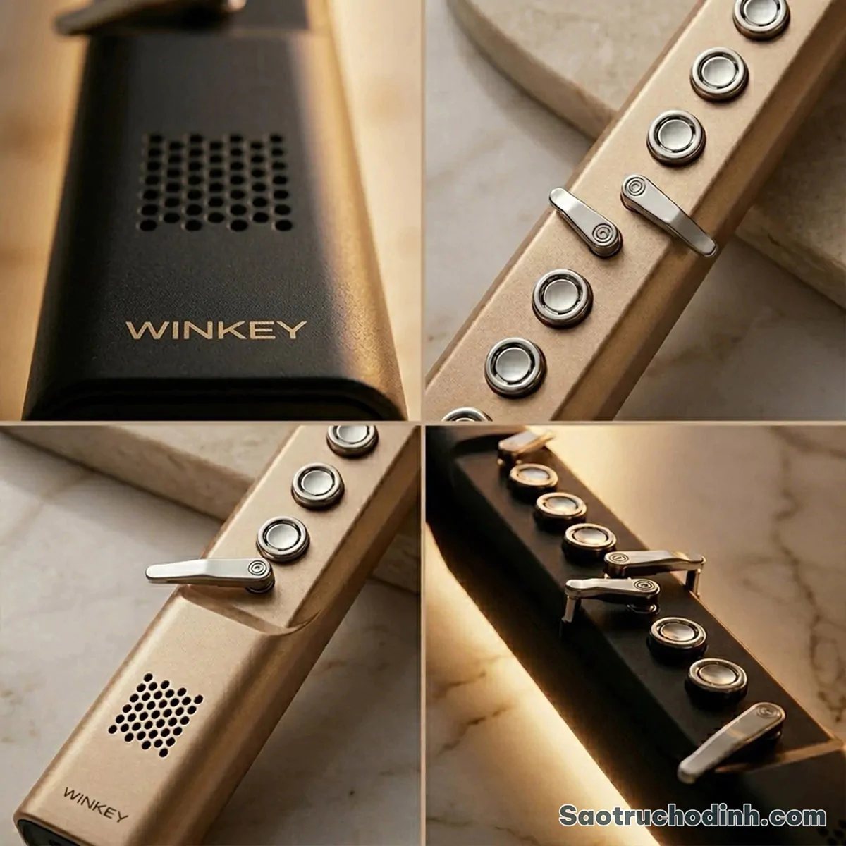 Sáo Điện Tử Win Key S600 Pro 6 Sáo Điện Tử Winkey S600 Pro - Sáo Trúc Họ Đinh