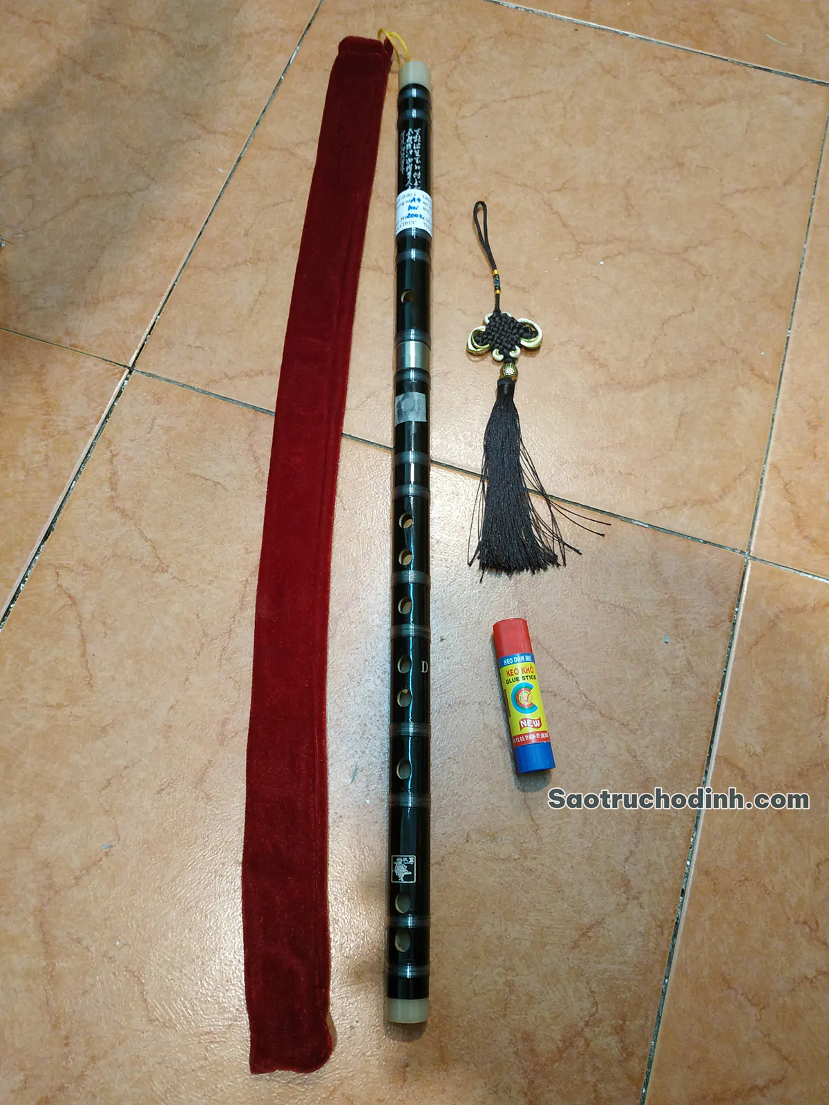 Sáo Dizi Đen Hắc Mã SDZD-01 12 Sáo Dizi Đen Hắc Mã SDZD-01 Sáo Trúc Họ Đinh