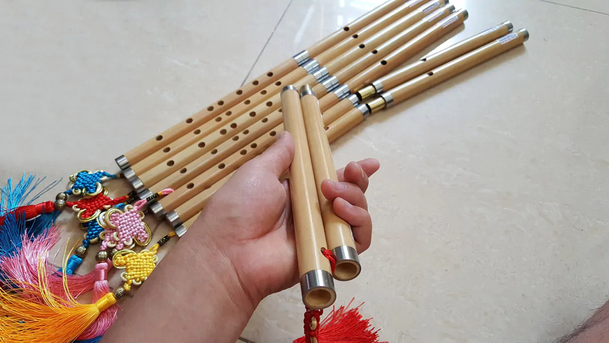 Sáo Nứa Khớp Nối SNC-05 18 Sáo Nứa Khớp Nối SNC-05 - Sáo Trúc Họ Đinh