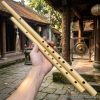 Cặp Sáo Đôi Song Song SD01 4 Cặp Sáo Đôi Song Song SD01 - Sáo Trúc Họ Đinh