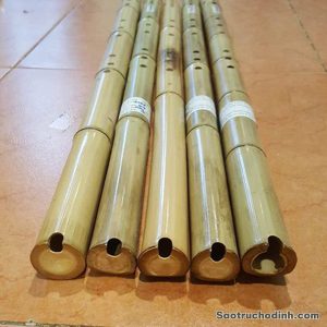Động Tiêu Bát Khổng TBK-01 2 Động Tiêu Bát Khổng TBK-01 - Sáo Trúc Họ Đinh