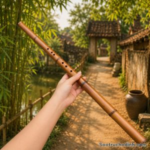 Động Tiêu Trúc Hun DTTH01 - Sáo Trúc Họ Đinh