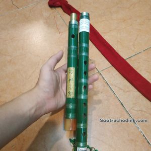 Sáo Dizi Xanh Ngọc SDZX-01 Sáo Trúc Họ Đinh