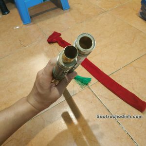 Sáo Dizi Xanh Ngọc SDZX-01 3 Sáo Dizi Xanh Ngọc SDZX-01 Sáo Trúc Họ Đinh