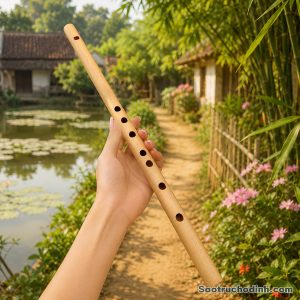 Sáo Dọc Nứa Bắc SDNB-01 Sáo Trúc Họ Đinh