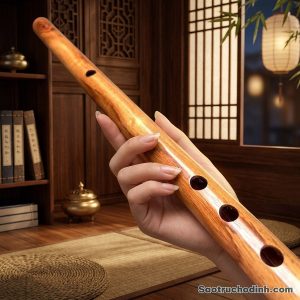 Sáo Gỗ Gương SGH-01 - Sáo Trúc Họ Đinh