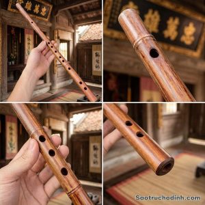 Sáo Gỗ SG01 - Sáo Trúc Họ Đinh