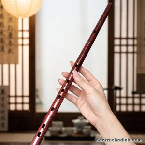 Sáo Gỗ Trắc SGT-01 Sáo Trúc Họ Đinh