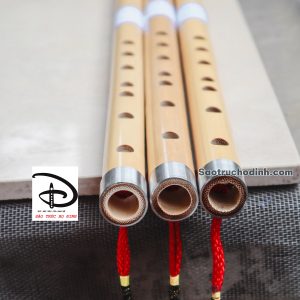 Sáo Nứa Nam Bọc Inox SNC-03 - Sáo Trúc Họ Đinh
