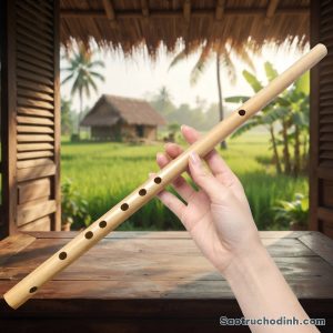 Sáo Tập Chơi (Nứa Bắc) SNB-02 - Sáo Trúc Họ Đinh