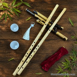 Sáo Trúc Bạch Cao Cấp STB-01 - Sáo Trúc Họ Đinh