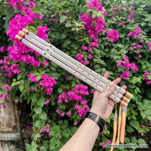 Sáo Nhựa Chuẩn Âm NHC-02 5 Sáo Nhựa Chuẩn Âm NHC-02 Cho Người Mới - Sáo Trúc Họ Đinh