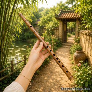 Sáo Trúc Giá Rẻ Tập Chơi STC-01 - Sáo Trúc Họ Đinh