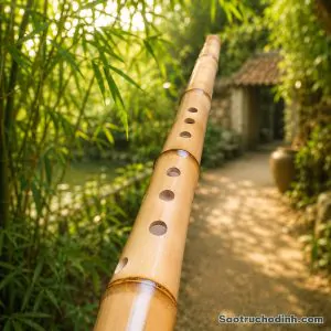 Động Tiêu Trúc Bạch DTTB-01 Sáo Trúc Họ Đinh