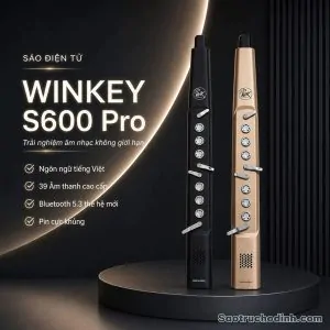 Sáo Điện Tử Winkey S600 Pro - Sáo Trúc Họ Đinh