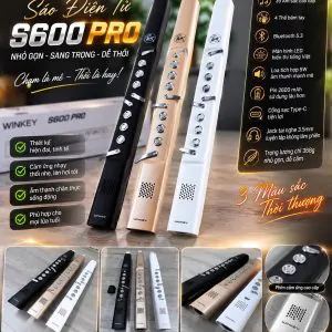 Sáo Điện Tử Winkey S600 Pro - Sáo Trúc Họ Đinh