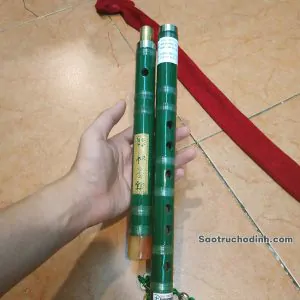 Sáo Dizi Xanh Ngọc SDZX-01 Sáo Trúc Họ Đinh