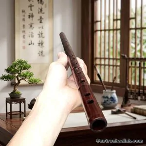 Sáo Gỗ Trắc SGT-01 Sáo Trúc Họ Đinh