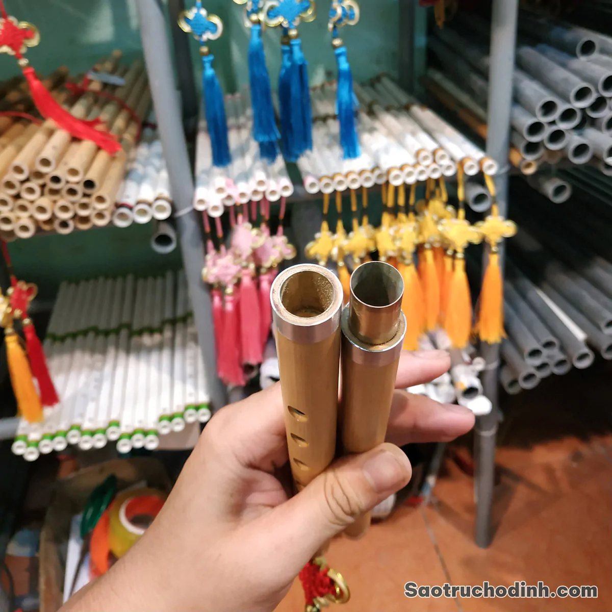 sao-nua-khop-noi-snc05-sao-truc-ho-dinh-(2) Sáo Nứa Khớp Nối SNC-05 - Sáo Trúc Họ Đinh