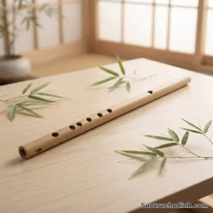Sáo Nứa Nam Tone Si (B4) SNC-02B - Sáo Trúc Họ Đinh