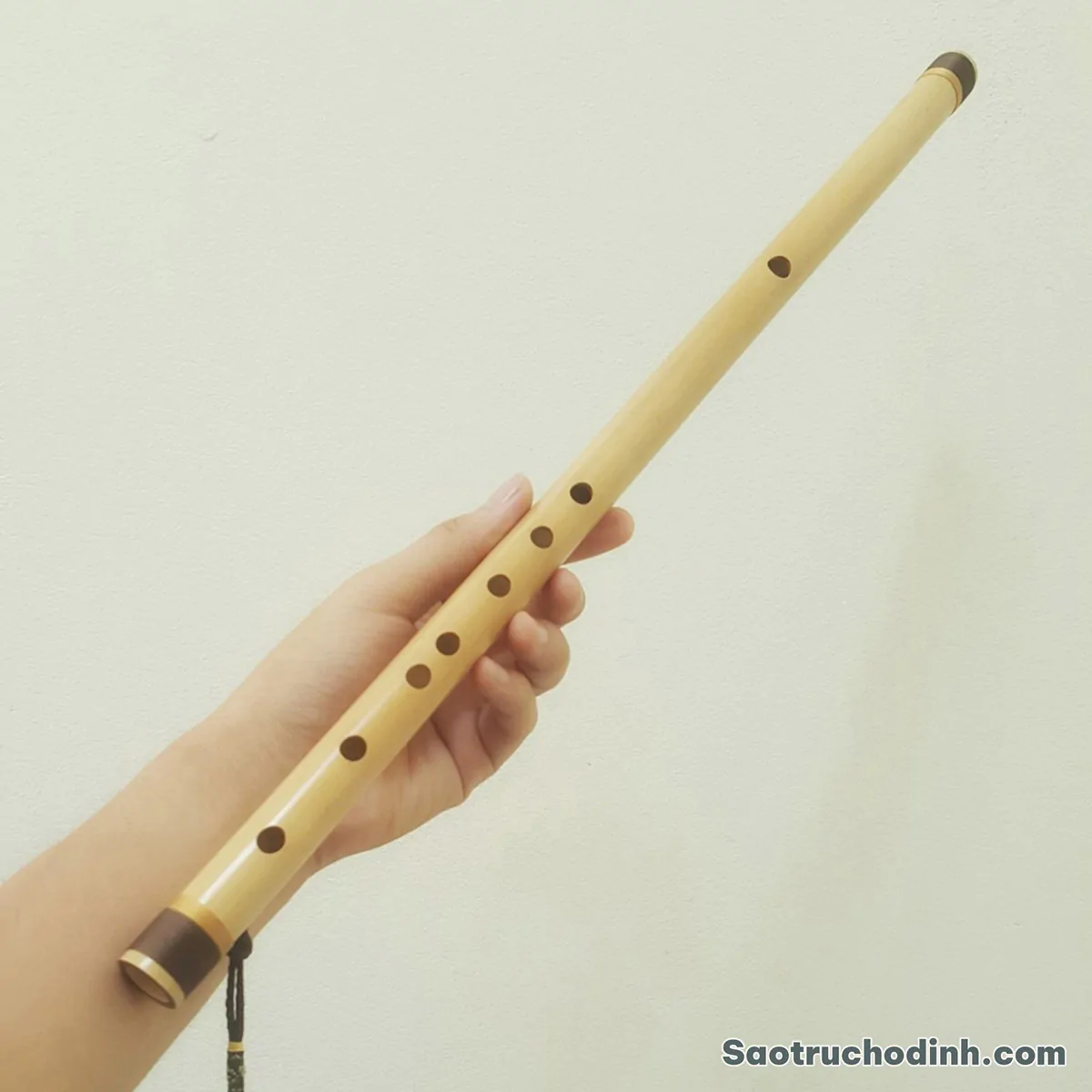 Sáo Nứa Quấn Lụa Bảo Vệ SNC-04 Sáo Trúc Họ Đinh