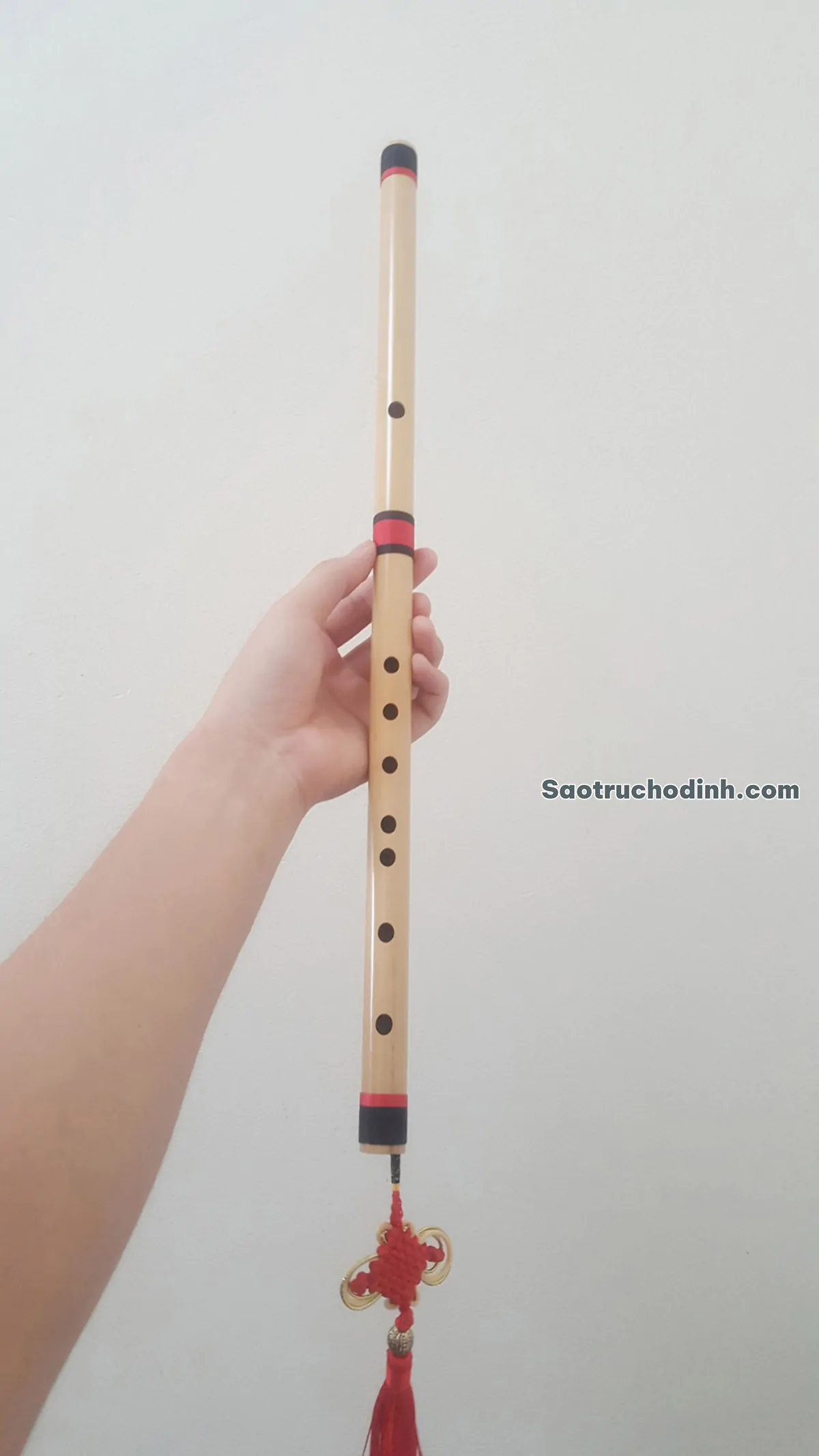 Sáo Nứa Quấn Lụa Bảo Vệ SNC-04 Sáo Trúc Họ Đinh