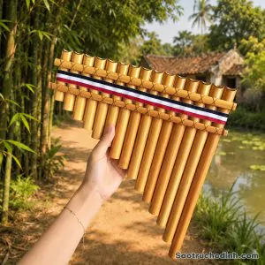 Sáo Quạt Fanflute - Sáo Trúc Họ Đinh