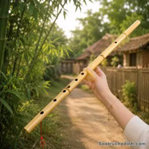Sáo Trúc Bạch Cao Cấp STB-01 - Sáo Trúc Họ Đinh