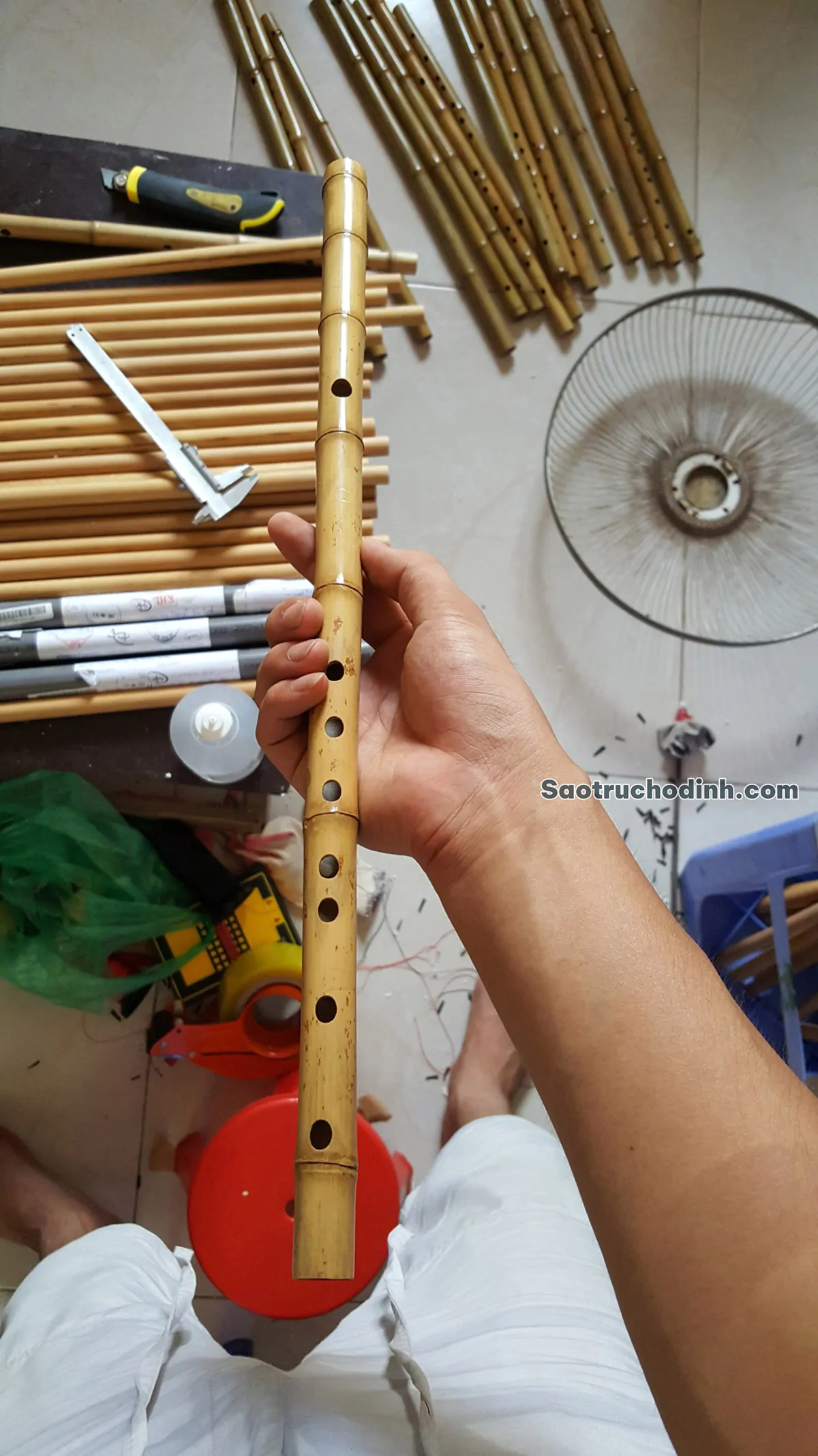 Sáo Trúc Giá Rẻ ST-01 - Sáo Trúc Họ Đinh
