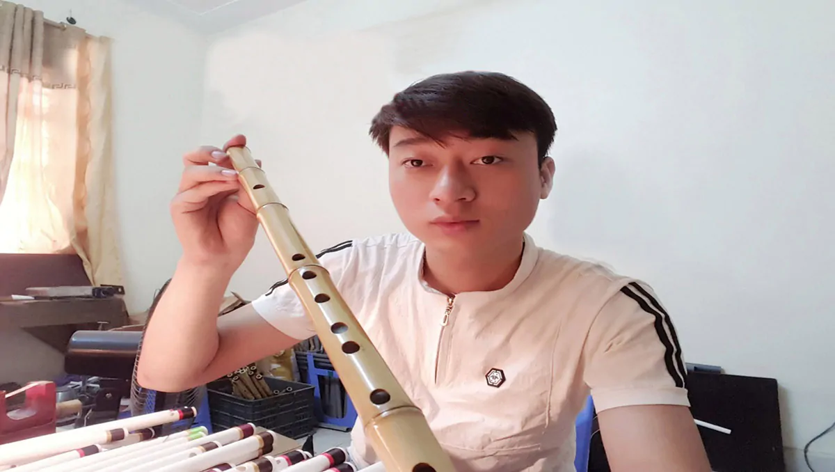 Sáo Trúc Giá Rẻ ST-01 - Sáo Trúc Họ Đinh
