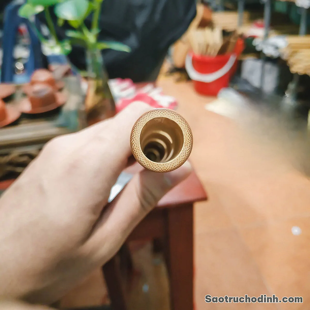 Sáo Nứa Tone Đô C5 SNC-01 - Sáo Trúc Họ Đinh